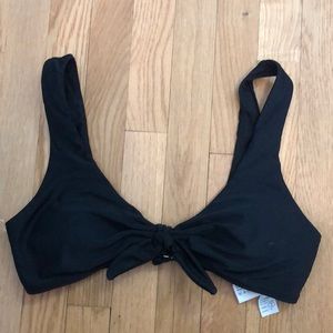 Hollister black bikini top